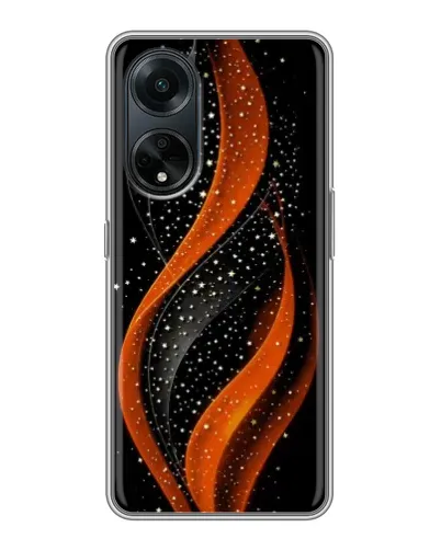Чохол для OPPO A98 з картинкою «Вогняна зоряна хвиля» Чохол для OPPO A98 з картинкою «Вогняна зоряна хвиля»
