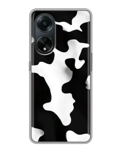Чохол для OPPO A98 з картинкою «Чорно-біла пляма» Чохол для OPPO A98 з картинкою «Чорно-біла пляма»
