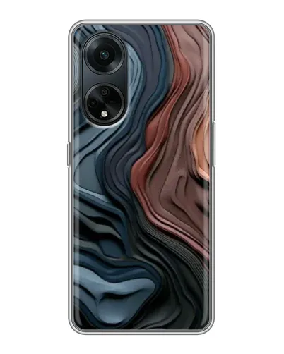 Чохол для OPPO A98 з картинкою «Кольорові хвилі каньйону» Чохол для OPPO A98 з картинкою «Кольорові хвилі каньйону»
