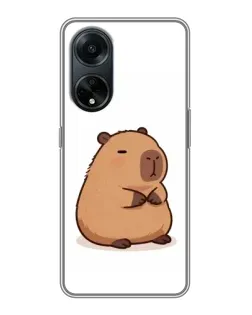 Чехол для OPPO A98 с картинкой «Толстенькая капибара» Чехол для OPPO A98 с картинкой «Толстенькая капибара»