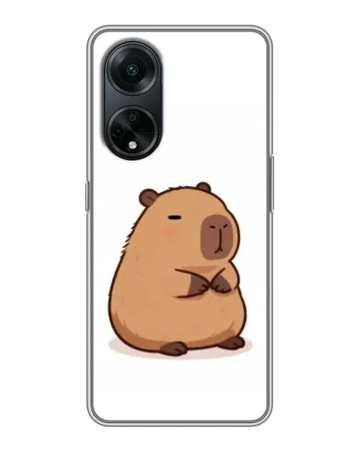 Чехол для OPPO A98 с картинкой «Толстенькая капибара» Чехол для OPPO A98 с картинкой «Толстенькая капибара»