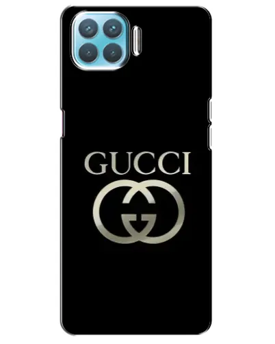 Чехол для OPPO F17 Pro с картинкой «Gucci — золото на черном» Чехол для OPPO F17 Pro с картинкой «Gucci — золото на черном»