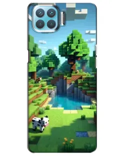 Чохол для OPPO F17 Pro з картинкою «Minecraft літній день»