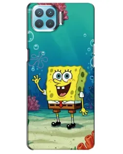 Чехол для OPPO F17 Pro с картинкой «Подводный привет»