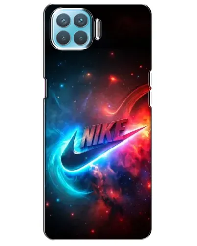 Чехол для OPPO F17 с картинкой «Огненный логотип Nike» Чехол для OPPO F17 с картинкой «Огненный логотип Nike»