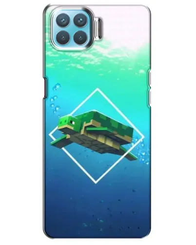 Чехол для OPPO F17 с картинкой «Черепаха Minecraft» Чехол для OPPO F17 с картинкой «Черепаха Minecraft»