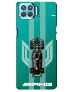 Чехол для OPPO F17 с картинкой «Mercedes AMG Petronas»