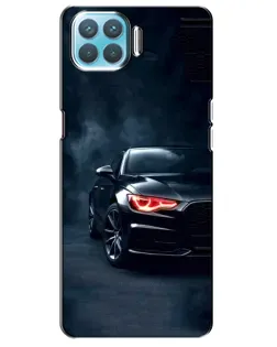 Чехол для OPPO F17 с картинкой «Audi — хищный взгляд»