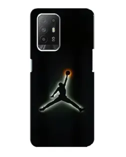 Чехол для OPPO F19 Pro Plus 5G с картинкой «Jordan Gradient Logo» Чехол для OPPO F19 Pro Plus 5G с картинкой «Jordan Gradient Logo»