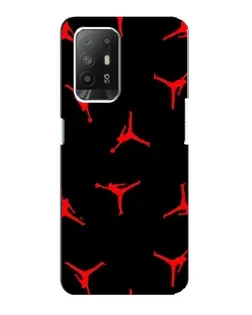 Чехол для OPPO F19 Pro Plus 5G с картинкой «Jordan Red Pattern» Чехол для OPPO F19 Pro Plus 5G с картинкой «Jordan Red Pattern»