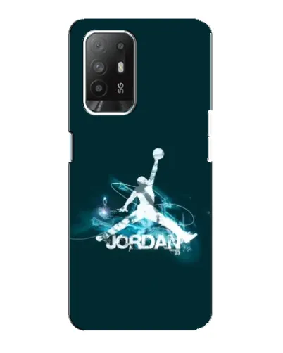 Чехол для OPPO F19 Pro Plus 5G с картинкой «Jordan Blue Fire» Чехол для OPPO F19 Pro Plus 5G с картинкой «Jordan Blue Fire»