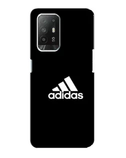 Чехол для OPPO F19 Pro Plus 5G с картинкой «Черная классика Adidas»