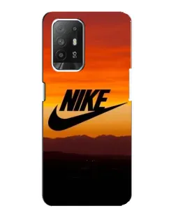 Чохол для OPPO F19 Pro Plus 5G з картинкою «Nike — вечірній горизонт»