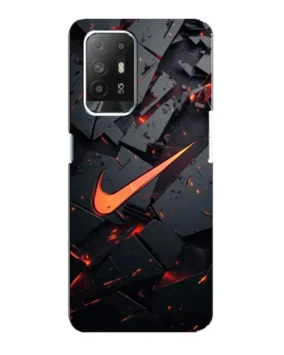 Чехол для OPPO F19 Pro Plus 5G с картинкой «Nike — эффект разломов» Чехол для OPPO F19 Pro Plus 5G с картинкой «Nike — эффект разломов»