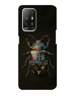 Чехол для OPPO F19 Pro Plus 5G с картинкой «LV — мраморный принт»