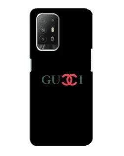 Чехол для OPPO F19 Pro Plus 5G с картинкой «Gucci — красный градиент» Чехол для OPPO F19 Pro Plus 5G с картинкой «Gucci — красный градиент»