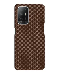 Чехол для OPPO F19 Pro Plus 5G с картинкой «Gucci — шоколадная сетка» Чехол для OPPO F19 Pro Plus 5G с картинкой «Gucci — шоколадная сетка»