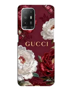 Чехол для OPPO F19 Pro Plus 5G с картинкой «Gucci — бордовые розы» Чехол для OPPO F19 Pro Plus 5G с картинкой «Gucci — бордовые розы»