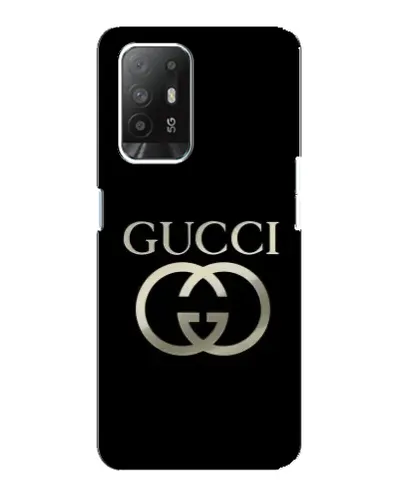 Чехол для OPPO F19 Pro Plus 5G с картинкой «Gucci — золото на черном» Чехол для OPPO F19 Pro Plus 5G с картинкой «Gucci — золото на черном»
