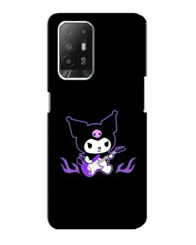 Чехол для OPPO F19 Pro Plus 5G с картинкой «Электрическая Kuromi»