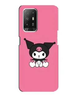 Чехол для OPPO F19 Pro Plus 5G с картинкой «Хмурая Kuromi»