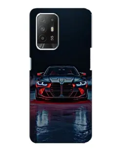Чехол для OPPO F19 Pro Plus 5G с картинкой «BMW на мокрой дороге»