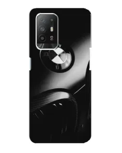 Чехол для OPPO F19 Pro Plus 5G с картинкой «Эмблема BMW — макро»