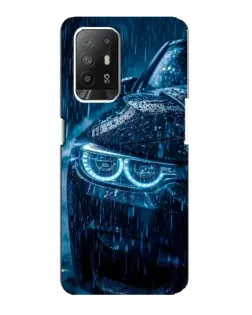 Чехол для OPPO F19 Pro Plus 5G с картинкой «BMW под дождем»