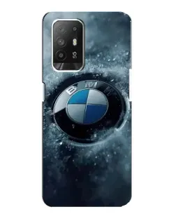 Чехол для OPPO F19 Pro Plus 5G с картинкой «Логотип BMW — лед»