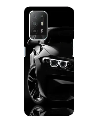 Чехол для OPPO F19 Pro Plus 5G с картинкой «Черная BMW — профиль» Чехол для OPPO F19 Pro Plus 5G с картинкой «Черная BMW — профиль»