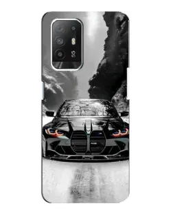 Чехол для OPPO F19 Pro Plus 5G с картинкой «BMW — акварельный дрифт»
