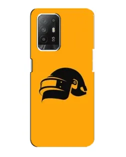 Чохол для OPPO F19 Pro Plus 5G з картинкою «PUBG — золотий шолом»