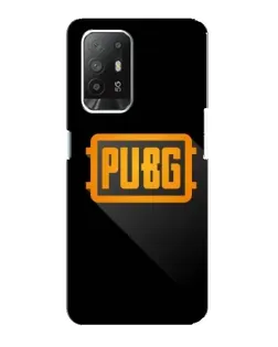 Чохол для OPPO F19 Pro Plus 5G з картинкою «PUBG — рамка лого»