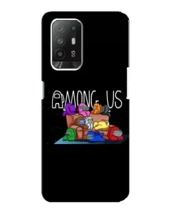 Чохол для OPPO F19 Pro Plus 5G з картинкою «Логотип Among Us» Чохол для OPPO F19 Pro Plus 5G з картинкою «Логотип Among Us»