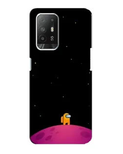 Чехол для OPPO F19 Pro Plus 5G с картинкой «Одинокий герой на планете» Чехол для OPPO F19 Pro Plus 5G с картинкой «Одинокий герой на планете»