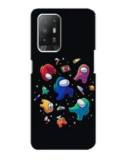 Чехол для OPPO F19 Pro Plus 5G с картинкой «Among Us космос» Чехол для OPPO F19 Pro Plus 5G с картинкой «Among Us космос»