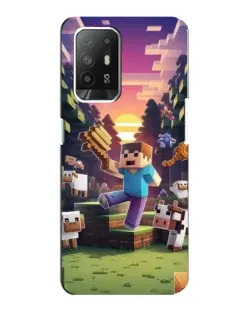 Чохол для OPPO F19 Pro Plus 5G з картинкою «Стів на фермі» Чохол для OPPO F19 Pro Plus 5G з картинкою «Стів на фермі»