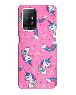 Чохол для OPPO F19 Pro Plus 5G з картинкою «Unicorn паттерн рожевий» Чохол для OPPO F19 Pro Plus 5G з картинкою «Unicorn паттерн рожевий»
