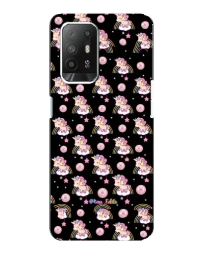 Чехол для OPPO F19 Pro Plus 5G с картинкой «Magic Unicorn паттерн»