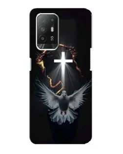 Чехол для OPPO F19 Pro Plus 5G с картинкой «Голубь и Свет»
