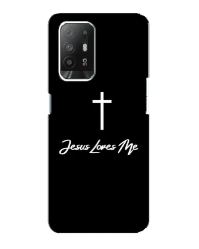 Чехол для OPPO F19 Pro Plus 5G с картинкой «Иисус любит тебя»