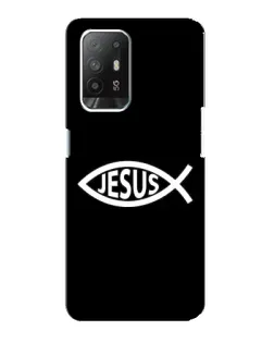 Чехол для OPPO F19 Pro Plus 5G с картинкой «Классический Jesus»