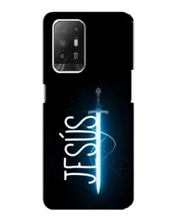 Чехол для OPPO F19 Pro Plus 5G с картинкой «Меч Духа Jesus»