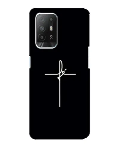 Чехол для OPPO F19 Pro Plus 5G с картинкой «Тонкий крест» Чехол для OPPO F19 Pro Plus 5G с картинкой «Тонкий крест»