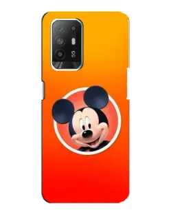 Чохол для OPPO F19 Pro Plus 5G з картинкою «Mickey в колі»
