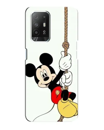 Чохол для OPPO F19 Pro Plus 5G з картинкою «Mickey на канаті»