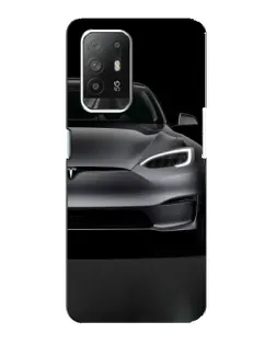 Чехол для OPPO F19 Pro Plus 5G с картинкой «Tesla Model S Look» Чехол для OPPO F19 Pro Plus 5G с картинкой «Tesla Model S Look»