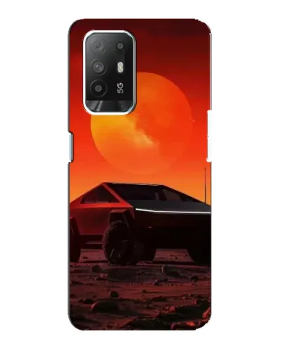 Чехол для OPPO F19 Pro Plus 5G с картинкой «Cybertruck на Марсе» Чехол для OPPO F19 Pro Plus 5G с картинкой «Cybertruck на Марсе»
