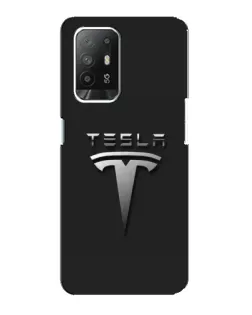 Чехол для OPPO F19 Pro Plus 5G с картинкой «Стальной логотип Tesla» Чехол для OPPO F19 Pro Plus 5G с картинкой «Стальной логотип Tesla»