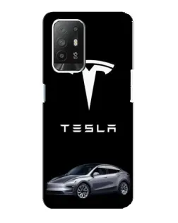 Чехол для OPPO F19 Pro Plus 5G с картинкой «Tesla Model Y» Чехол для OPPO F19 Pro Plus 5G с картинкой «Tesla Model Y»